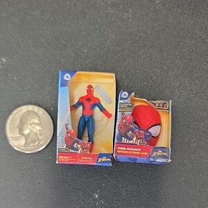 Marvel Spider-Man Mini Brand Figure and Mask Set